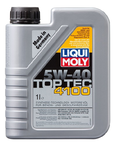 Масло моторное Liqui Moly TOP TEC 4100 5W-40 1л Liqui Moly 9510