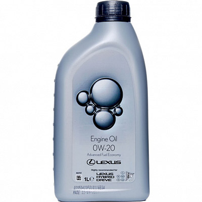 Масло моторное Toyota Lexus Advanced Fuel 0W-20 1л TOYOTA 0888083262GO