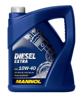 Масло моторное Mannol Diesel Extra 10W-40 5л Mannol 2790