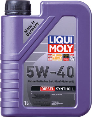 Масло моторное Liqui Moly Diesel Synthoil 5W-40 1л LiquiMoly 1340