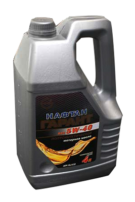 Нафтан Гарант 5W-40 4л NAFTAN 5W40NAFTANGARANT4L