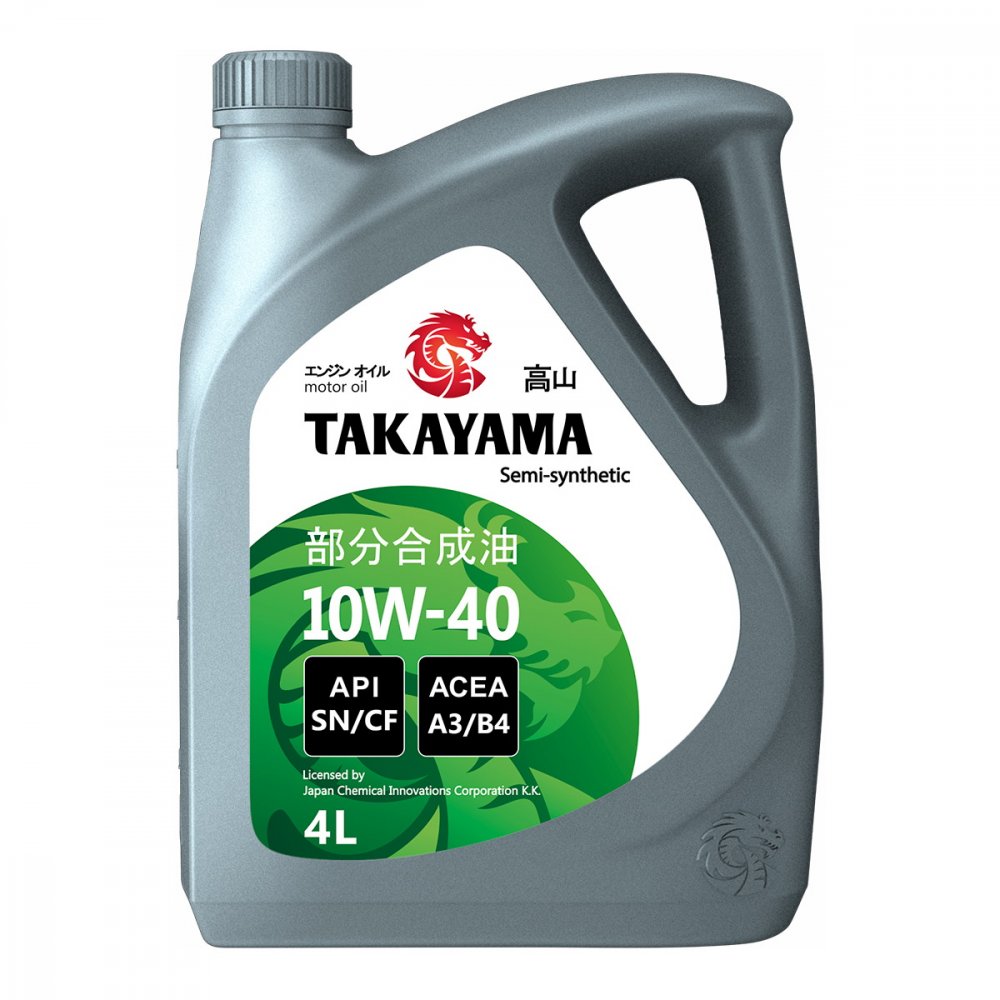 Масло моторное Takayama 10W-40 SN/CF 4 л TAKAYAMA 605517