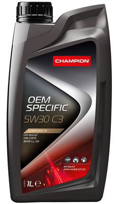 Масло моторное Champion OEM Specific C3 5W-30 1л CHAMPION OIL 8208713