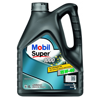 Масло моторное Mobil Мобил SUPER 1000 X1 15W-40 4л Mobil 150026