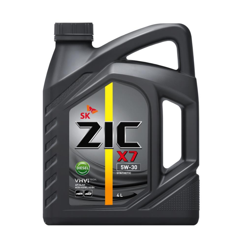 Масло моторное Zic Зик X7 Diesel 5W-30 4л 162610 ZIC 162610