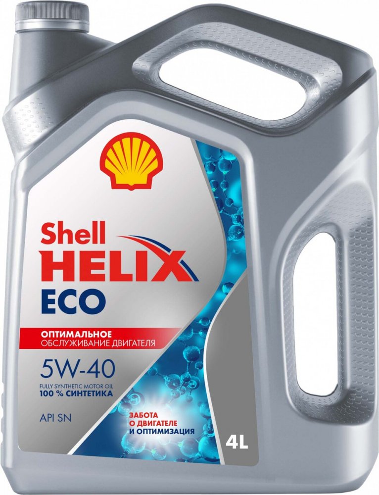 Масло моторное Shell Helix ECO 5W-40 4 л + 1 л SHELL 1133PROMO