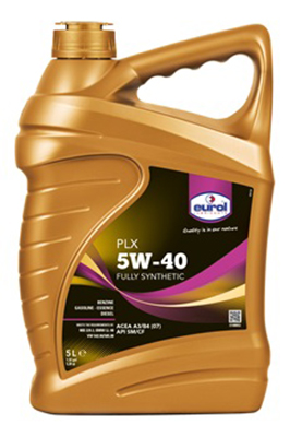 Масло моторное Eurol PLX 5W-40 5л Eurol 5W40PLX5L