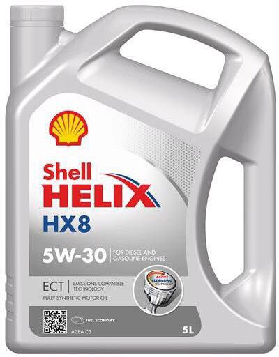 Масло моторное Shell Helix HX8 ECT 5W-30 550046394 5 л SHELL ShellHelixHX8ECT550046394