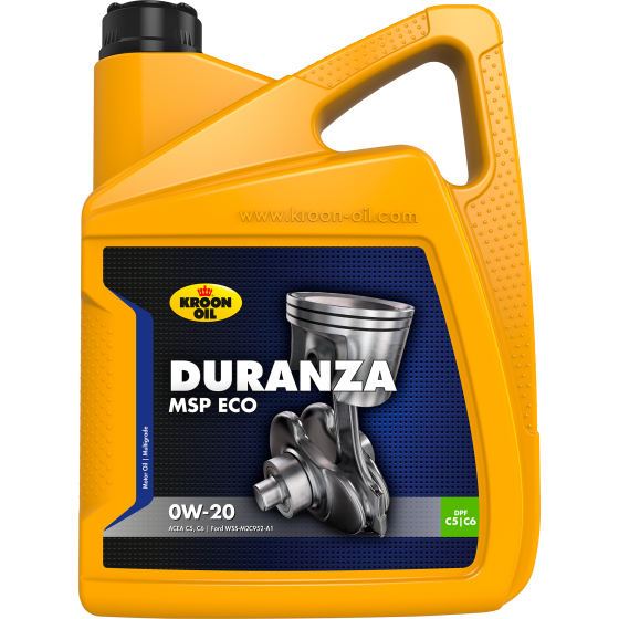 Масло моторное Kroon-Oil Duranza MSP ECO 0W-20 37126 5 л KROON-OIL 37126