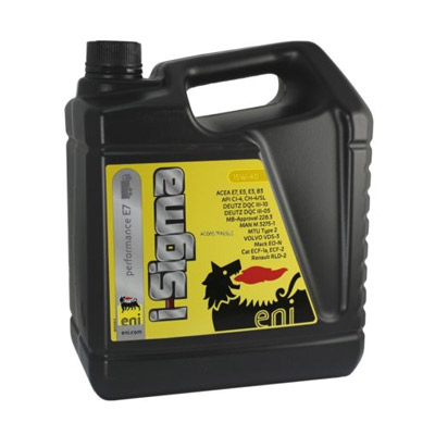 Масло моторное Eni I-SIGMA PERFORMANCE E7 15W-40 5л ENI ENI15W40ISIGMAPERFORMANCEE75