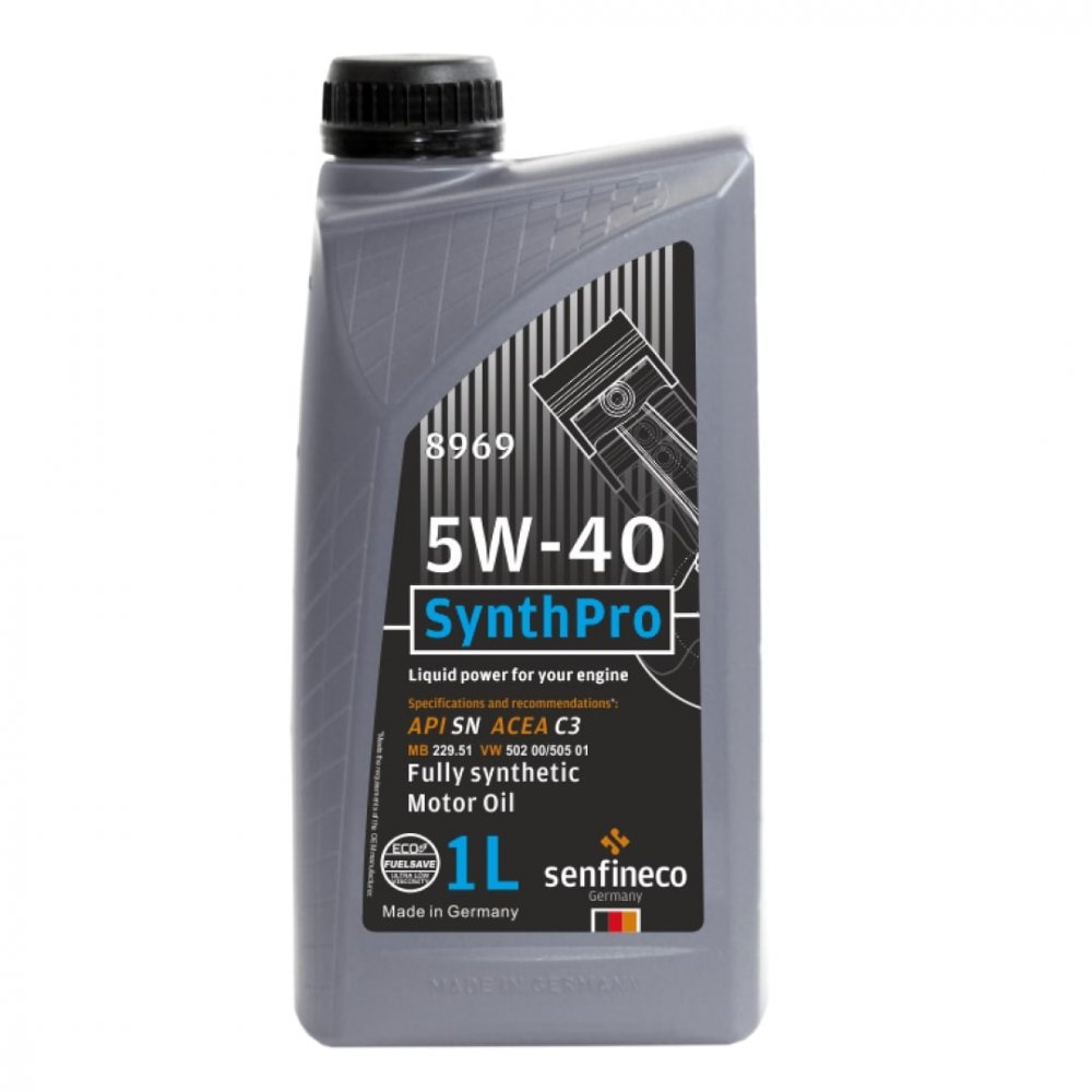 Масло моторное Senfineco SynthPro 5W-40 SN C3 1 л SENFINECO 8969