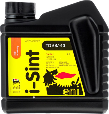 Масло моторное Eni I-SINT TD 5W-40 1л ENI ENI5W40ISINTTD1