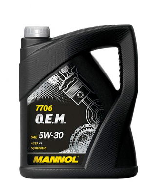Масло моторное Mannol O.E.M for Renault Nissan 5W-30 5л Mannol 51965