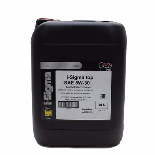 Масло моторное Eni I-SIGMA TOP 5W-30 20л ENI ENI5W30ISIGMATOP20