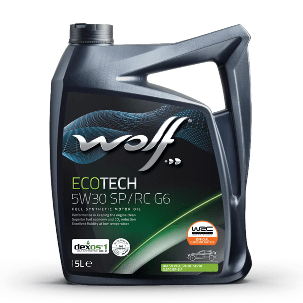 Масло моторное Wolf Вольф EcoTech SP/RC G6 5W-30 5л 161555 WOLF 161555
