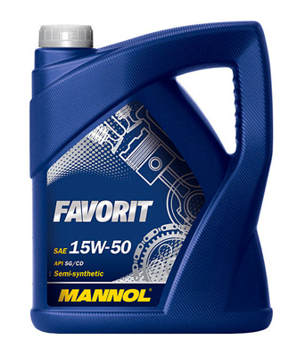Масло моторное Mannol Favorite 15W-50 5л Mannol 60