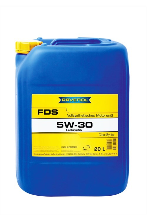 Моторное масло Ravenol FDS 5W-30 20 л RAVENOL 1111139020