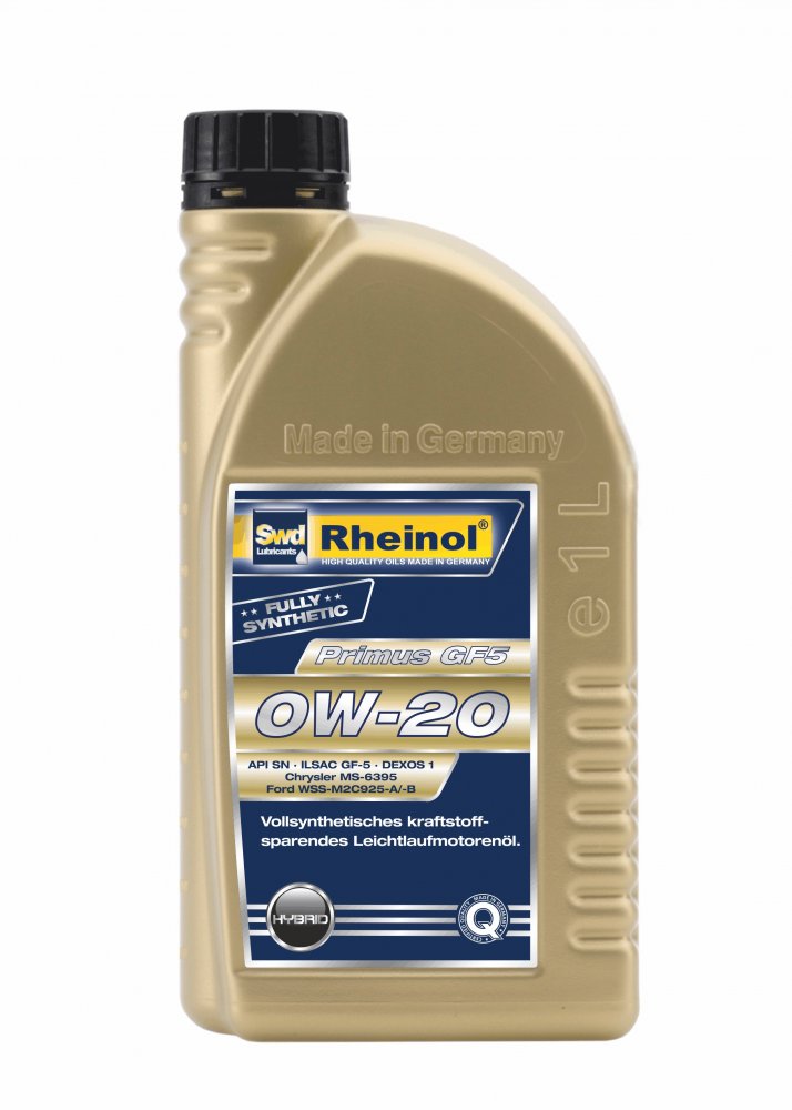 Масло моторное SWD Rheinol Primus GF5 Plus 0W-20 1 л SWD RHEINOL 31148180