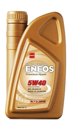 Масло моторное Eneos Premium Hyper 5W-40 1л ENEOS 5W40PREMIUMHYPER1L