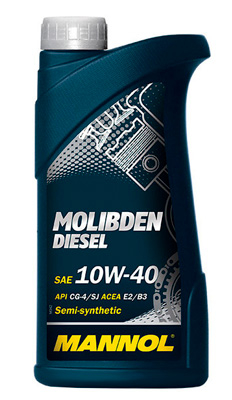 Масло моторное Mannol Molibden Diesel 10W-40 1л Mannol 54