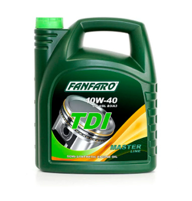 Масло моторное Fanfaro TDI 10W40 5л Fanfaro 1900