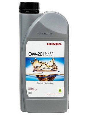 Масло моторное Honda Type 2.0 0W-20 1л Honda 08232P99K1LHE