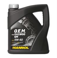 Масло моторное Mannol 7711 O.E.M. for Daewoo GM 5W-40, 4л Mannol 1083