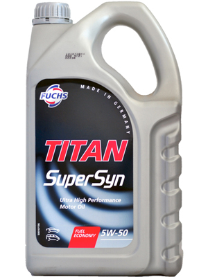 Масло моторное Fuchs TITAN SUPERSYN 5W-50 5л 601425707 Fuchs 601425707