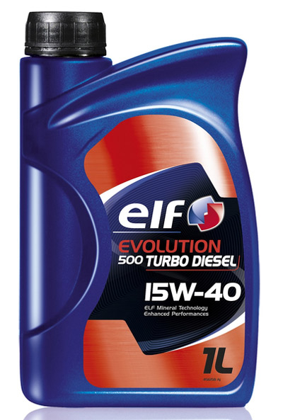 Масло моторное Elf Эльф Evolution 500 Turbo Diesel 15W-40 1л Elf 194852