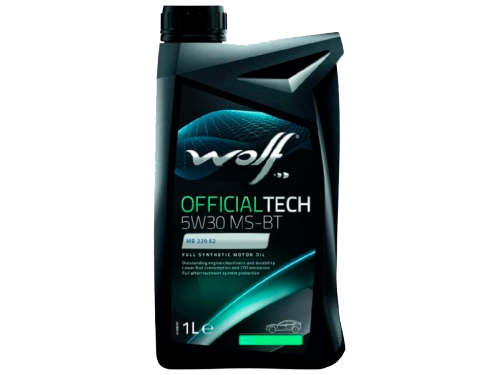 Масло моторное Wolf Вольф OfficialTech MS-BT 5W-30 1л 656141 WOLF 656141