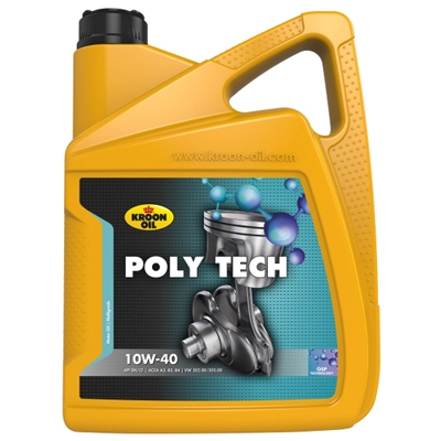 Масло моторное Kroon-Oil Poly Tech 10W-40 5л 35466 Kroon-Oil 35466