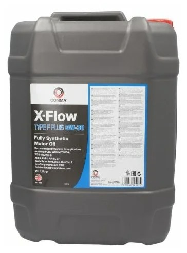 Масло моторное Comma Комма X-Flow Type F Plus 5W-30 XFFP20L 20 л COMMA XFFP20L