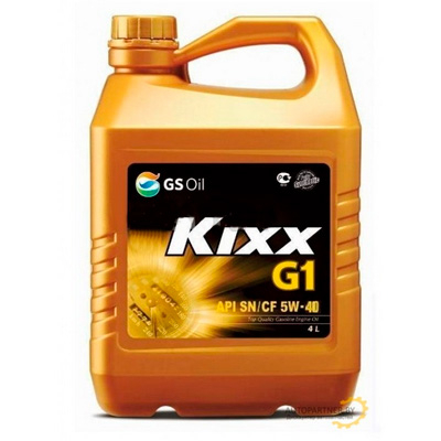 Масло моторное Kixx G1 Plus 5W-40 L210244TE1 4л KIXX L210244TE1