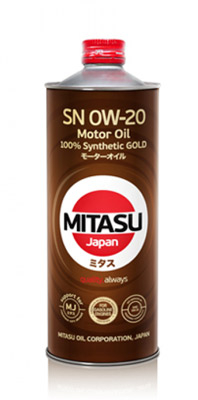 Моторное масло Mitasu GOLD SN 0W-20 1л Mitasu MJ1021