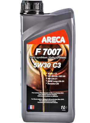 Масло моторное Areca F7007 5W-30 C3 1л Areca 11171