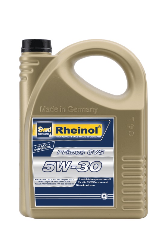 Масло моторное SWD Rheinol Primus CVS 5W-30 4 л SWD RHEINOL 31178470