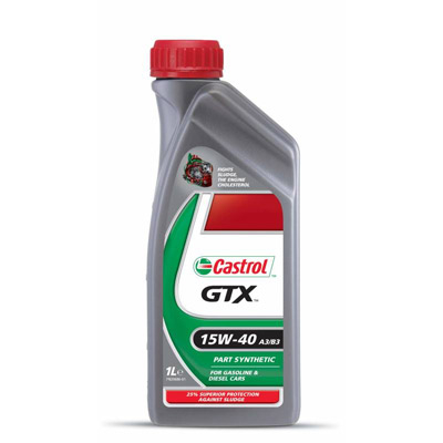 Масло моторное Castrol Кастрол GTX 15W-40 1л CASTROL 156A3C