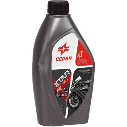 Масло моторное Cepsa XTAR MOTO 4T GP 514294191 5W-40 1л Cepsa 514294191