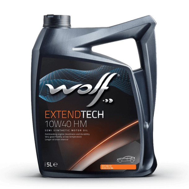 Масло моторное Wolf Вольф ExtendTech HM 10W-40 5л 151275 WOLF 151275