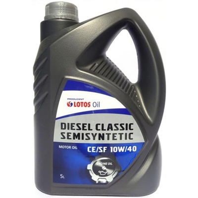 Масло моторное Lotos DIESEL CLASSIC SEMISYNTHETIC CE/SF 10W-40 5л Lotos DIESELCLASSICSEMISYNTETIC10W40CESF5L