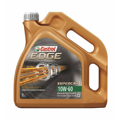 Масло моторное Castrol Кастрол EDGE Supercar Titanium FST 10W-60 4л CASTROL 15A008