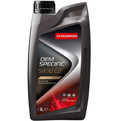 Масло моторное Champion OEM Specific C2 5W-30 1л CHAMPION OIL 8209611