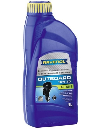 Моторное масло RAVENOL 4014835729018 OUTBOARDOEL 4T 10W30 1л RAVENOL 4014835729018