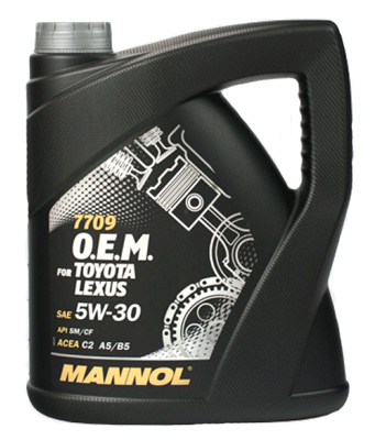 Масло моторное Mannol O.E.M for Toyota Lexus 5W-30 4л Mannol 99026