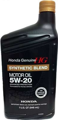 Масло моторное Honda Synthetic Blend 5W-20 1л Honda 087989032