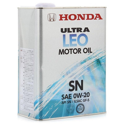 Масло моторное Honda Ultra LEO-SN 0W-20 4л Honda 0821799974