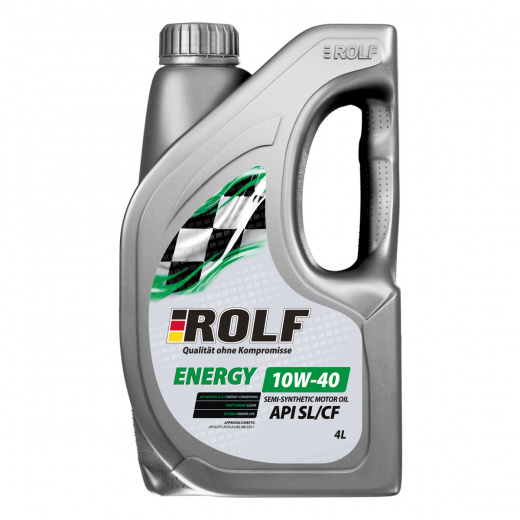Масло моторное Rolf Energy 10W-40 SL/CF 4 л ROLF 322425