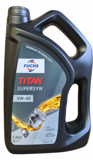 Масло моторное Fuchs Titan Supersyn 5W-40 5 л 602003232 Fuchs 602003232