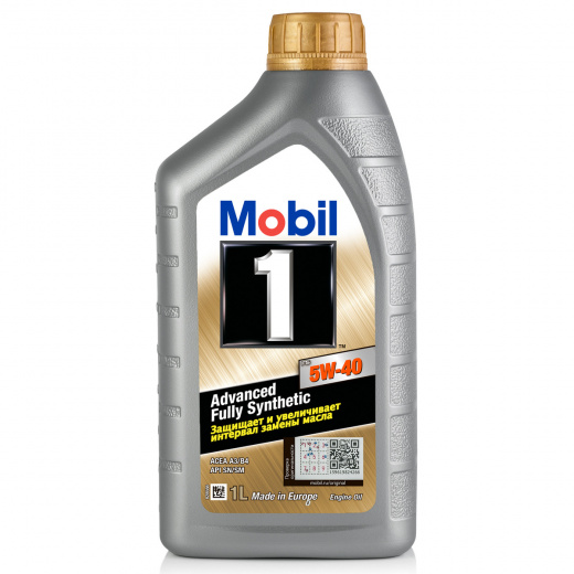 Масло моторное Mobil Мобил 1 FS 5W-40 1 л MOBIL 155579