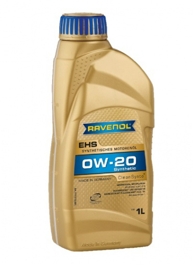 Моторное масло RAVENOL 4014835858077 EHS 0W-20 1л RAVENOL 4014835858077
